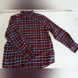 NWT Lands End Womens Flannel Shirt